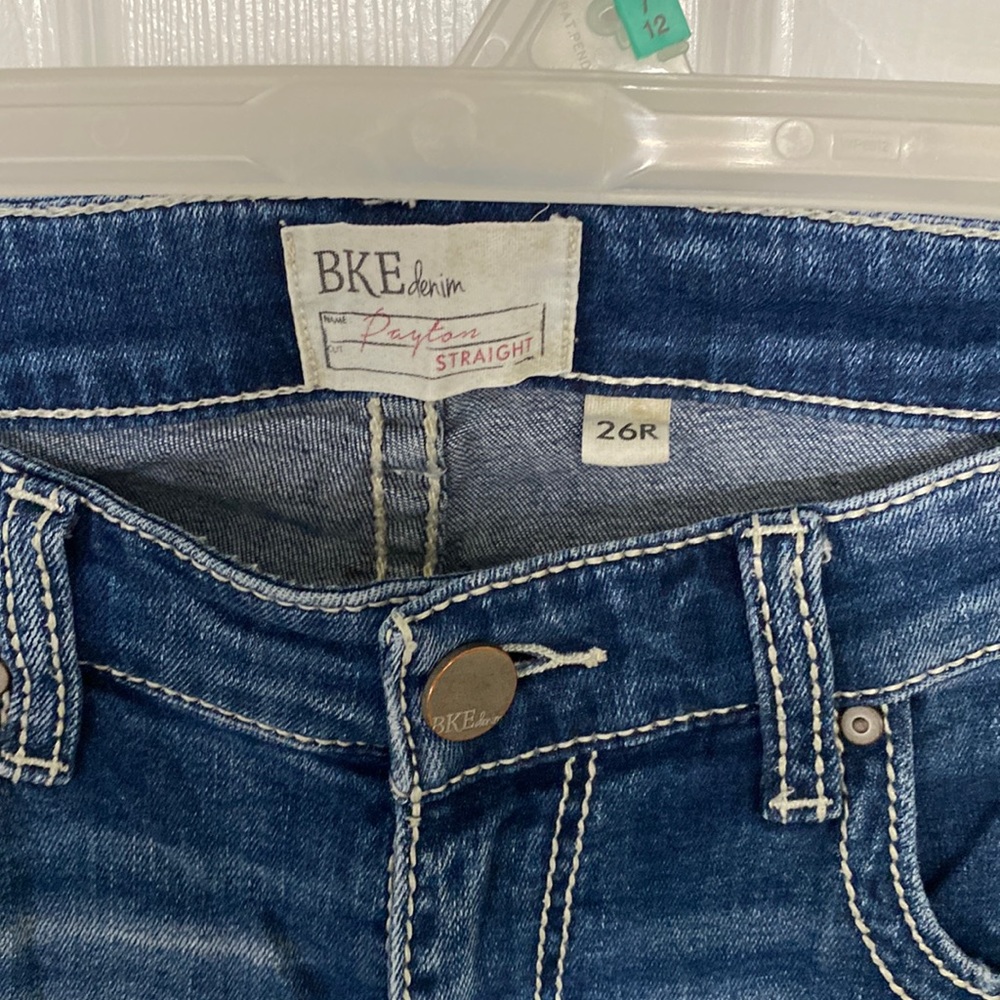 BKE jeans, straight leg, size 26